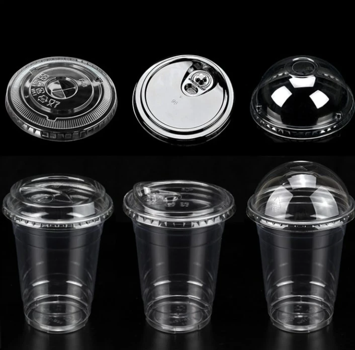 Disposable Clear PET Plastic Cold Drink Cups Disposable Clear PET Plastic Cold Drink Cups